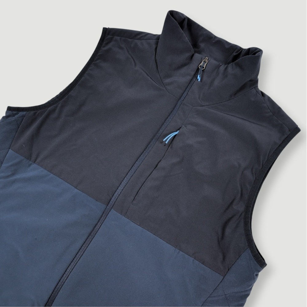 Vineyard Vines Marine Air Vest Men Medium Blue Lightweight Outdoors Primaloft